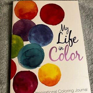 Colorful Inspirational Coloring Journal